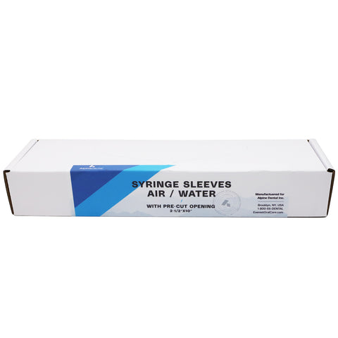 Alpine Air/Water Syringe Sleeves (2.5x10") Box of 500